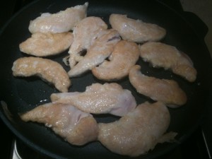 Gluten-free sweet and sour chicken