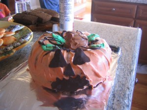 Pumpkin cake