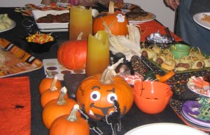 Halloween Party Table