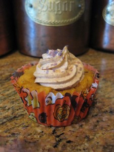 Gluten-free pumpkin muffin