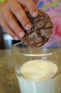 gluten-free chocolate crackle cookie