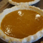 Pie crust ready to bake