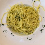 GF Pasta with Garlic and Oil in Rome