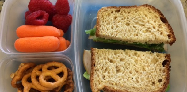 Lunch is ready to go!