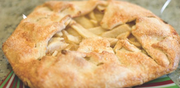gluten free pear galette